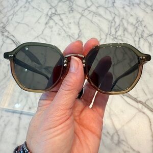 KREWE Green and Brown Sunglasses